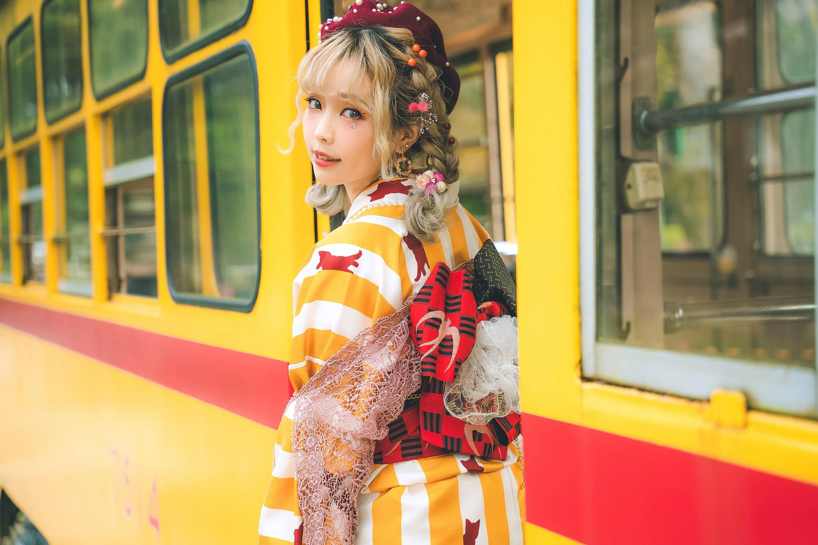 ElyEE子 – NO.90 [2020 Ely Collection] Digital photo set 10套-6 Retro Kimono II [62P]插图6